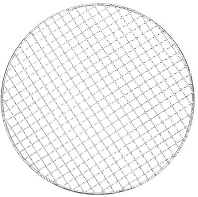 M METERXITY Cooling Rack, 12 Round Stainless Steel Baking Rack for BBQ/Cooking/Roasting/Grilling/Steaming/Drying, Wire Cooling Rack for Baking [Silver]