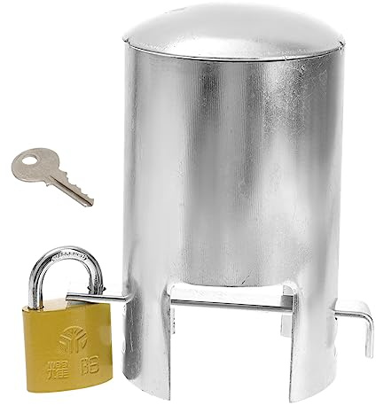 Yardwe Outdoor Faucet Locks Tap Lock for Outside Taps Frost Protector Sturdy for Yard Garden