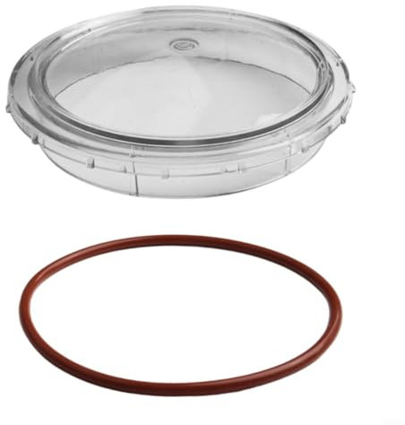 350090/350091 Couvercle de pompe de piscine, pince de rechange à came et rampe avec joint compatible avec Pentair pour piscine creusée SuperFlo (couverture)
