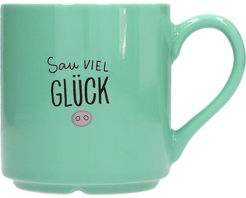Depesche 0013594-022 Lieblingsbecher Henkeltasse, Motiv Nr. 22, 300 ml | Porzellan, Mit Spruch, Teilweise Goldfolie, Innendruck