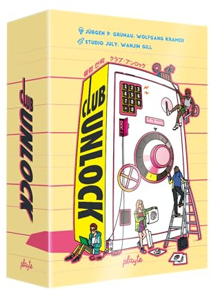 Playte Club Unlock – Competitive Safe-Cracking Card Game | Ages 14 Gameology Edition