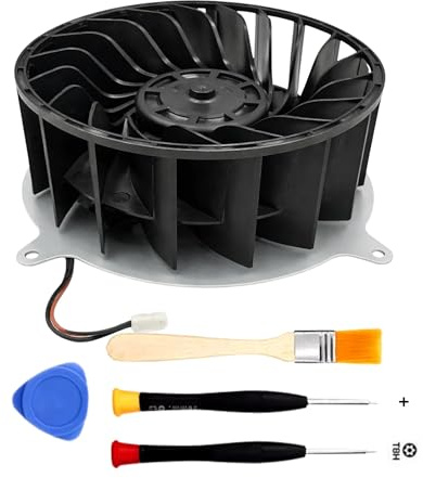 Ventilador Interno para Consola PS5 (23 Aspas) - Sustitución Ultra Silenciosa + Destornillador Torx T8 de Seguridad