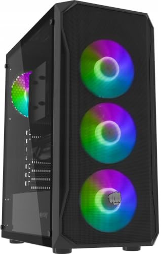 GER-POL Gaming PC | Intel i7 4.2 GHz + Radeon RX | 64GB RAM | 1TB SSD | WLAN | Windows 11 | RGB Gaming Computer