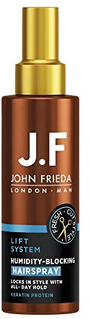 John Frieda Man Humidity Blocking Haarspray - Mit Keratin-Protein, 150 g