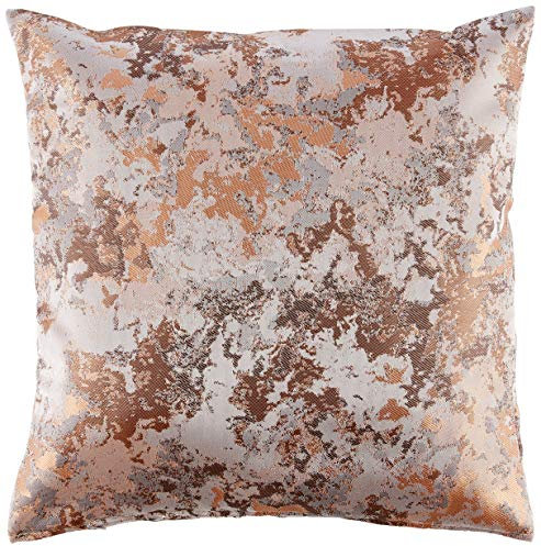 Home fashion KISSENHÜLLE DEKOSTOFF JACQUARDGEM. Kiran, Polyester, Kupfer, 40 X 40 cm, 9