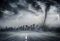 MAIYOUWENG Erwachsenenpuzzle Jigsaw Puzzle Holz Puzzle 1500 Teile Urban Highway Tornado Spielset Puzzle,Unterhaltsame Für Jung Und Alt Spaßige