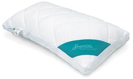 SleepCOOL Kühlendes Kopfkissen 40x80cm COOL.Moments – Voluminöses Kissen, Temperaturregulierend, Weniger Schwitzen, weniger frieren