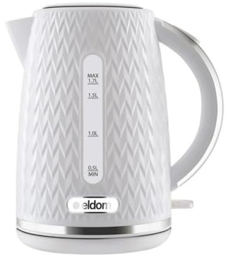 eldom C260 Wasserkocher | 1,7 Liter | Teekocher 2000W Leistung | Klassisches Retro Design Teekessel | Wasserstandsanzeige | OTTER Komponenten