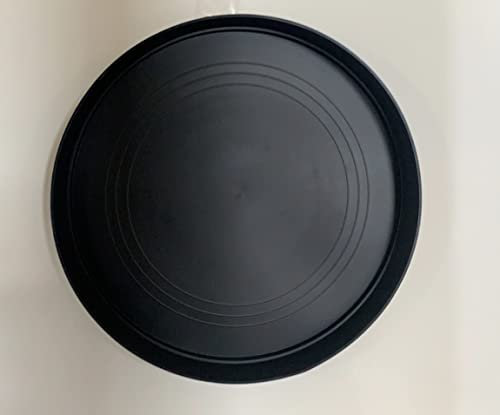 Round Plastic Plant Pot Saucer Heavy Duty 45cm/450mm (Black)