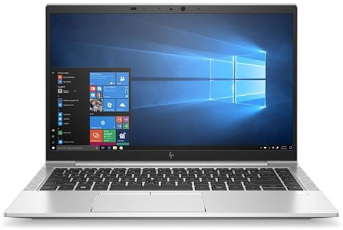 HP EliteBook 840 G7 14 FHD Laptop, i5-10210U (4 Cores, 4.2GHz), 16GB RAM, 1TB NVMe SSD, Smartcard Reader, Wireless 11ax & BT5, Free upgrade to Windows 11 Pro – Backlit UK Keyboard (Renewed)
