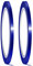 SAVITA 2 Rollen Heiß Band, 5mmx33m Hitze Klebeband Hochtemperatur Klebeband Sublimation Band Vinyl Heat Resistant Tape Polymid Klebeband für Sublimation Kunst Heimwerken (Blau)