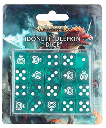 Games Workshop Warhammer AoS - Idoneth Deepkin Würfel-Set