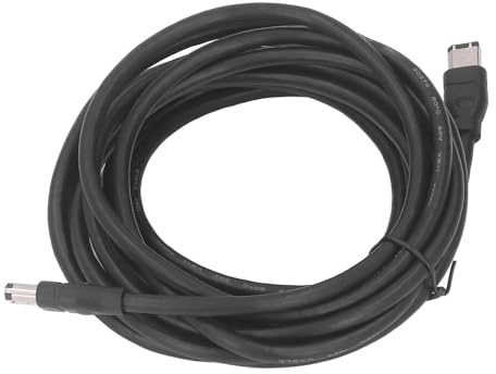 Cavo DV Firewire Lungo 4,5 M, Cavo IEEE1394 da 6 Pin Maschio a 6 Pin Maschio per Videocamera, Fotocamera Digitale, Stampante, Compatibile con Dispositivi Firewire