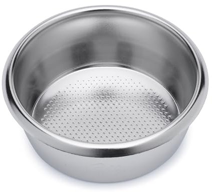 Solis 54mm Filterkorb, Filtereinsatz, Edelstahl, 14-16g Kaffeemehl, für Solis Siebträgermaschienen der Perfetta Serie, Espressozubehör