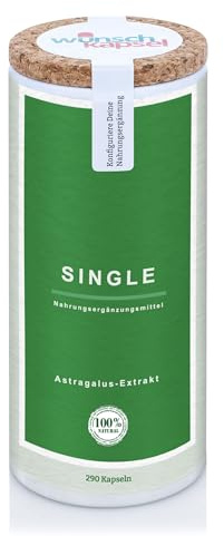 Wunschkapsel SINGLE Astragalus-Extrakt - 290 Kapseln Inhalt