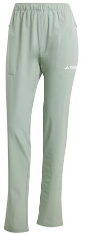 adidas Donna Terrex Multi Essentials Stretch Pants, Silver Green, XL