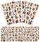 Paw Dog Patrol 3D Aufkleber für Kinder & Kleinkinder, 450+ Geschwollen Stickers, Paw Dog Patrol 3D Sticker für Fahrrad Skateboard Gepäck Laptop Aufkleber, Geeignet für Erwachsene Kinder(30 Bogen)