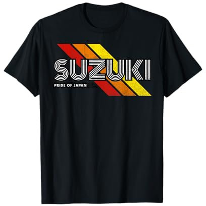 Suzuki Nom de Famille Japonais Rétro Vintage T-Shirt