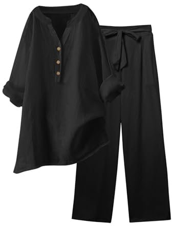 Hosenanzug Damen Festlich Elegant Outfit Einschulung Mutter Schwangere Ärmelloser Summer Set Freizeitanzug Damen Sommer Lady Strampler Damen Zweiteilige Outfits Twin Set Damen