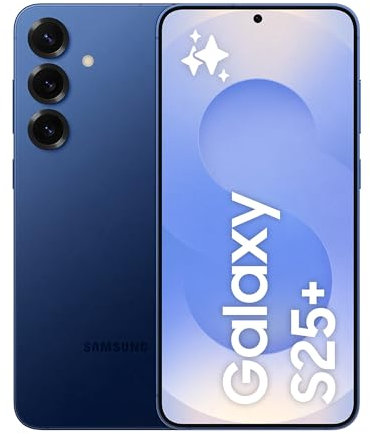 Samsung Galaxy S25+ Smartphone AI, 3 anni di Garanzia del produttore, Display 6.7'' QHD+ Dynamic AMOLED 2X, Fotocamera 50MP, RAM 12GB, 256GB, 4.900 mAh, Navy [Versione italiana]
