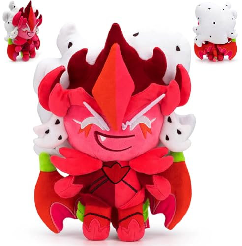 Cookie Run Kingdom PlüSchtier 10in Weiches Schattenmilch Keks PlüSch,SüßEs Kuscheltier FüR Gaming-Fans & 4 5 6 7 8 9 JäHrige Jungen & MäDchen,Squishy Spielcharakter Spielzeug. (Pitaya Dragon Cookie)