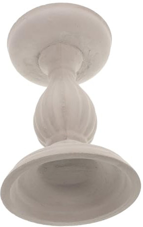 PartyKindom 1 Stück Leuchter Party dekorativ große Kerzenhalter modern Gold Retro Styles hochzeitsbingo kerzenständer taufkerze Kerzenständer Kerzenhalter im Vintage-Stil Harz Dark Grey