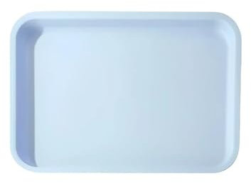30.5 * 23cm Plastic Serving Tray Blue Rectangular Decorative Storage Organizer Tray For Hotel,Home,Restaurant Organizer