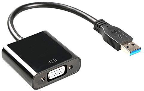 PEPWE 1080P USB A VGA Adattatore Scheda Video Esterna Multi Display Converter Per 7/8 Desktop Laptop PC Monitor Proiettore Adattatore Convertitore