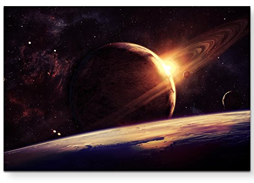 Leinwandbilder | Bilder Leinwand 120x80cm Weltall – Universum