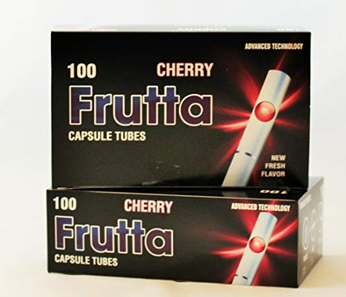 Frutta Hülsen mit Klick Cherry Capsule Tubes 5 er Pack 5 x 100Stk.