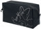 Mickey & Minnie Mouse Minnie Mouse Unisexe Trousse à cosmétiques Noir/Blanc, 100% Polyester,