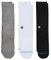Stance Crew Socken - Icon - 3 Pack (Klein, Multi)