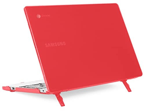 mCover Hard Shell Case Compatible with Samsung Chromebook 4 XE310XBA Series (11.6 Inch, Red)