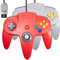 suily 2 Pack N64 Game Controller Kabelgebundener Gamepad Joystick für N64 Konsole N64 System