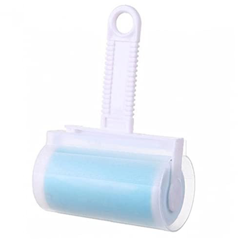 TOSSPER Reusable Lint Roller Silicone Dust Wiper Pet Hair Sticky Remover Cleaning Brush Tools for Pet Cloth Furniture