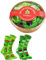 Rainbow Socks - Salad Socks Box - Damen Herren Lustige Salat Socken - Ein Geschenk für Fans von Salaten Einem Gesunden Lebensstil und Gesunder Ernährung - 2 Paar - Größen 41-46