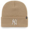 '47 MLB Unisex Baseballmütze New York Yankees Haymaker Cuff Knit Khaki