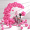 Rosa Luftballon Set, 100 Stück Rosa Ballon Girlande Verschiedene Größen 45 30 25 18 cm,Rosa Ballongirlande Helium Ballons Deko für Verlobung Hochzeit Baby Shower Geburtstag Party Dekoration