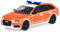 A*U*D*I A4 B9 Avant Kombi Feuerwehr Cadolzburg Ab 2015 mit Sockel und Vitrine H0 1/87 Herpa Modell Auto mit individiuellem Wunschkennzeichen