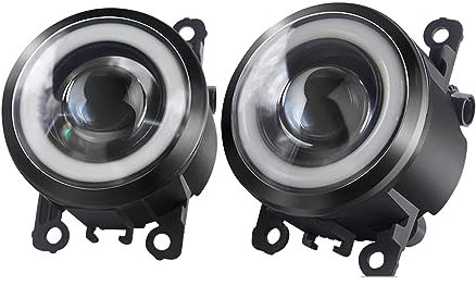 XENITE Nebelscheinwerfer,für Dacia Duster 2010-2015 2016-2020 Nebelscheinwerfer vordere Eckleuchte Tagfahrlicht.,A-White