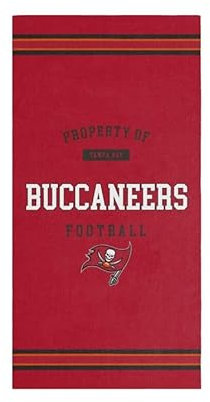 Foco Tampa Bay Buccaneers NFL 2024 Strandtuch Badetuch Handtuch Rot - One-Size