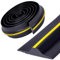 lesolar Bande d'étanchéité universelle pour porte de garage - 3 m x 18 mm - Joint d'étanchéité en caoutchouc - Parfait pour garder les garages propres et secs (sauf adhésif)