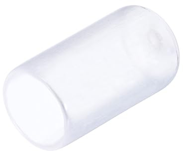 QUARKZMAN Gummi Endkappen 10 mm Gummikappen PVC Schutzkappen 20 Stück | Abdeckung Fußkappen für Stuhlbeine Tischbeine Möbel Schrauben Bolzen Gewinde Metallstäbe Rohr Zaunpfosten Klar