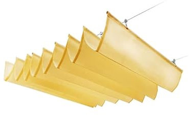 Copertura Ombreggiante Retrattile Pergola, Kit Di Tettoia Ondulata Sostitutiva Per Patio Esterno, Tenda A Vela In Filo Scorrevole Per Gazebo In Traliccio Di Legno, Tessuto Permeabile(3x5m)