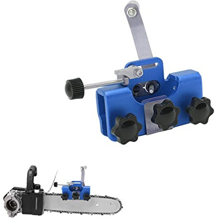 chain saw sharpener tool Chainsaw Sharpener timberline chainsaw sharpener Chain Sharpening Jig for Electric Saws Red (Blue)