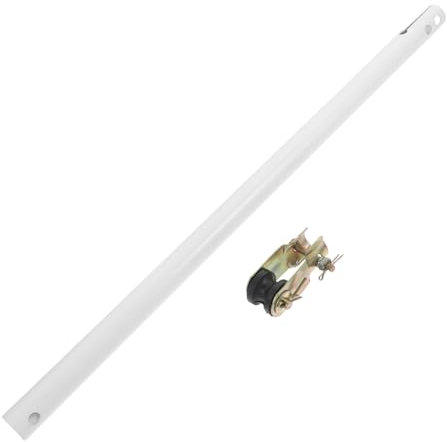 WHAMVOX 1satz Deckenventilator Verlängerungsstange Eisenstange Robust Und Langlebig Geeignet Für Hohe Decken Einfache Installation Kompatibel Mit Meisten Deckenventilatoren