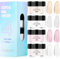 Acrylic Powder Set,Clear White Nude Pink Skin Tone Acrylic Nail Powder,French Nail Art Manicure,Nail Extension Carving 3D Nail Art Salon Acrylic Nail Powder Set DIY,No Need Nail Lamp,4pcs