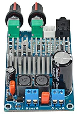 8KLANMMQ Tpa3116 100w Subwoofer Amplifier Board Home Theater Mini Amp Tpa3116d2 Audio Power Amplifiers Bass Dc12-24v