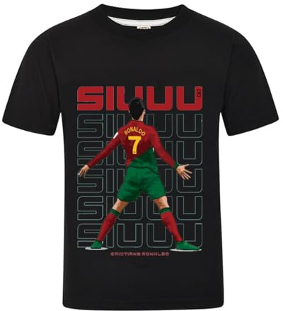 #7 Fußball-T-Shirt für Kinder, Baumwolle, inspirierte Fans, Tops, Jungen, Gilrs, Sport, Sommer, Sweatshirt, Tee für 4–13 Jahre