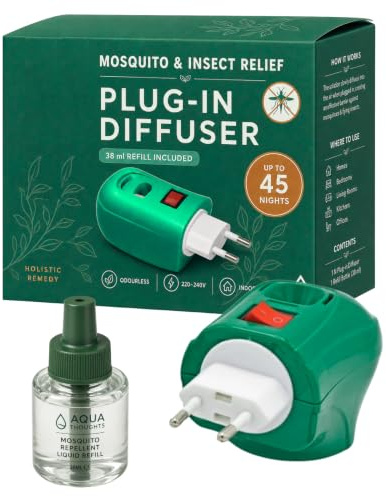 Mosquito Repellent Plug in - 45 Nights Plug in Mosquito Repellent, Travel | mosquito plug in, insect repellent plug in, best mosquito repellent, fly repellent indoor, fly repellent